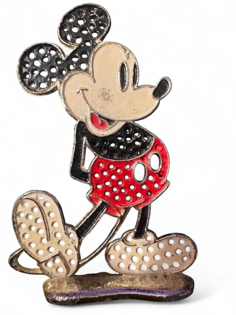 Vintage mickey mouse earring holder